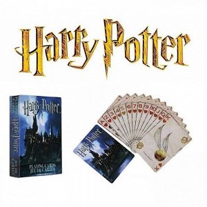 Игральные карты Harry Potter Гарри Поттер "Замок Хогвартс", колода 54 шт