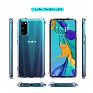 Чехол силикон с уголками на телефон Samsung Galaxy
