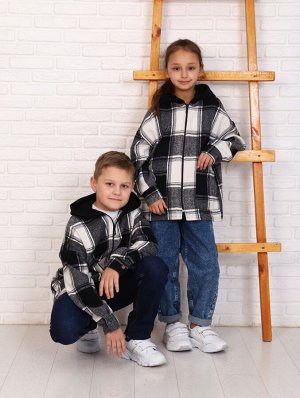 Рубашка МЛШ-9 "Регби" черный-белый