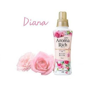Кондиционер для белья "AROMA" (ДЛИТЕЛЬНОГО действия "Aroma Rich Diana" / "Диана" с богатым ароматом натуральных масел  (женский аромат)) 520 мл