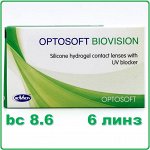 Мягкие контактные линзы Optosoft Biovision (6 линз)