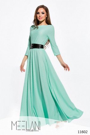 Женское длинное платье Виола минтол