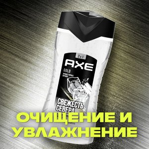 Акс Мужской гель для душа и Шампунь 2в1 Голд 250 мл Axe