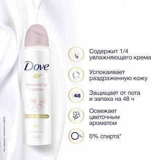 Dove Дезодорант спрей женский Дав Нежность пудры 150 мл