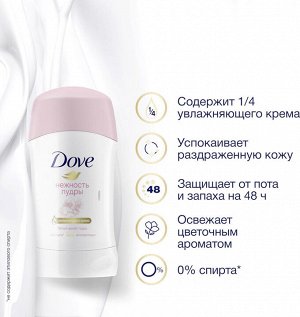 Dove Дезодорант стик женский Дав Нежность пудры 40 мл