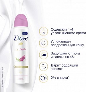 Dove Дезодорант женский спрей Дав Пробуждение чувств 150 мл