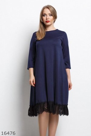 Женское платье 16476 синий