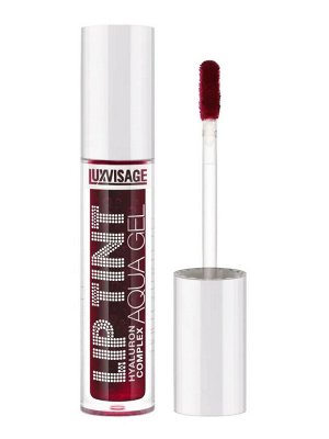 Тинт для губ с гиалуроновым комплексом LUXVISAGE LIP TINT AQUA GEL hyaluron complex тон 03 Deep Ruby 3.4г