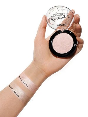 Хайлайтер компактный LUXVISAGE Moonlight т. 01 Rose Glow 4г.