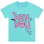 BK0002D(new) Футболка для девочки ментоловый