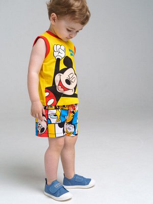 Комплект детский трикотажный для мальчиков: майка, шорты