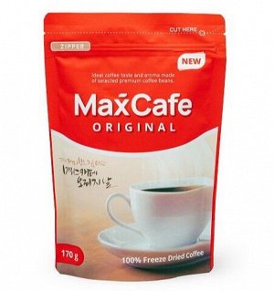 AGF (Ajinomoto General Foods) Кофе растворимый Max Cafe Original, 170г