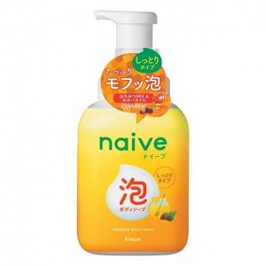 16029 "Naive" Мыло жидкое для тела пенящееся (мед), 500мл