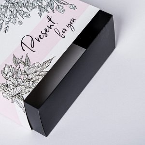 Коробка складная «Present for you», 20 × 15 × 8 см