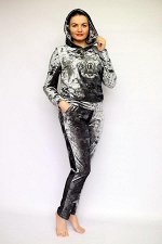 Костюм иконвелюр &quot;Бархат сталь&quot; - ВК-1