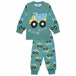 BK1458PJ Пижама для мальчика малахитовый