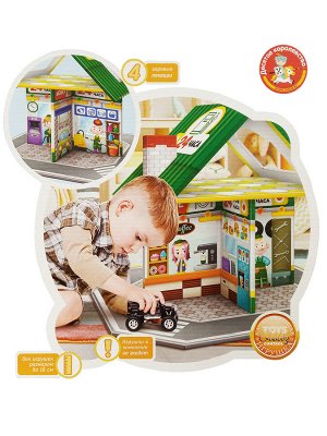 Кукольный домик быстрой сборки. Dream House. "Автозаправка"