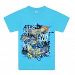 BK0002M(new) Футболка для мальчика бирюзовый