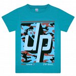 BK0003M(new) Футболка для мальчика изумрудный