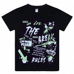 BK0003M(new) Футболка для мальчика черный