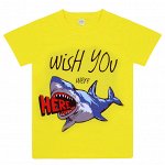 BK0003M(new) Футболка для мальчика желтый