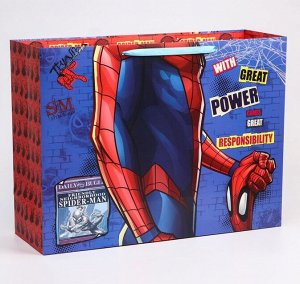 Пакет ламинат горизонтальный "Spider-Man", Человек-паук, 61х46х20 см   4628758