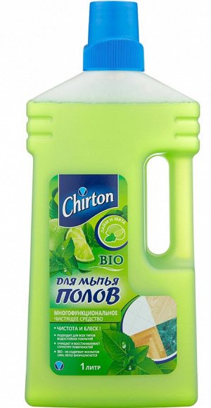 Chirton Средство для мытья полов Лайм и мята, 1 л