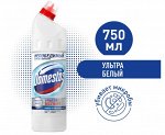 Domestos Ультра Белый чистящее средство для туалета и ванной 750 мл