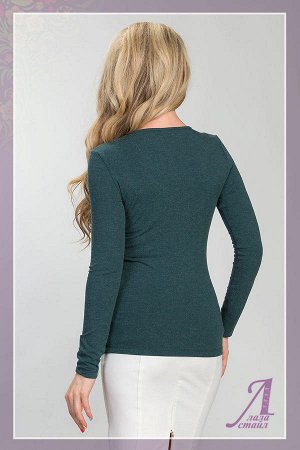 Блуза, цвет Зеленый