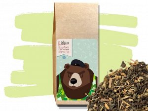 Чай подарочный С 23 февраля (медведь) - Имбирный - 50г.
