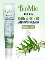 #BioMio Bio-Gel Гель д/рук Антибакт. Чайное дерево /50