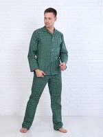 Пижама мужская,модель203,фланель (46 размер, Альберто, вид 3 )