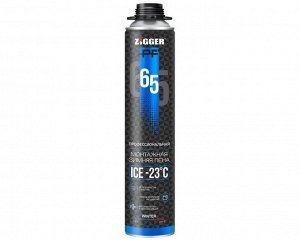 Проф. пеногерметик KimTec «ZIGGER PF» ICE -23 С 65л зимняя, 850 мл, 920 г, (1/12)