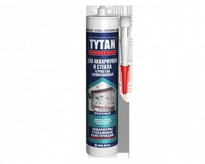 Аква.силикон Tytan Tytan Professional герметик силиконовый для аквариумов и стекла, прозрачный 280мл (12/уп)
