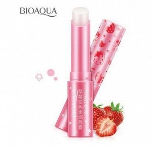 Бальзам для губ с экстрактом Клубники Bioaqua Soft Color Lip Balm