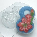 Пластиковая форма для мыла 8 марта - Лилии-1