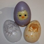 Пластиковая форма для мыла Яйцо Цыпленок