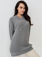 Туника женская 9232-94008   17-4014 титаниум