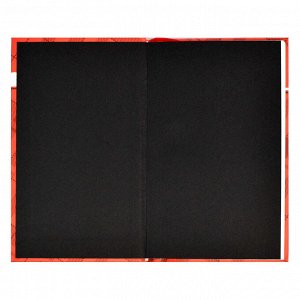 Записная книжка Notebook, размер 90х143 мм, количество листов 40, твёрдый переплёт, матовая ламинация, выборочный УФ-лак