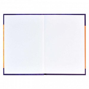 Записная книжка Notebook, формат А6, количество листов 48, твёрдый переплёт с поролоном