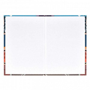 Записная книжка "Notebook", 120х170 мм, 80 листов, твёрдый переплёт, матовая ламинация.