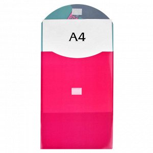 Папка для школьных тетрадей пластиковая, формат А4, 180 мкм, полноцветный дизайн