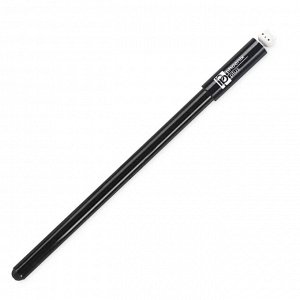 Ручка гелевая, 0,5 мм, цвет чернил: черный, тампопечать
