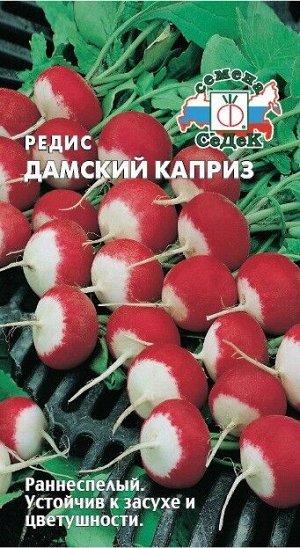 Редис Дамский Каприз ЦВ/П (СЕДЕК) 2гр раннеспелый