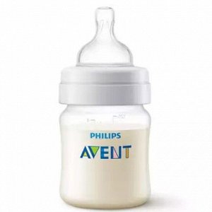 АВЕНТ БУТЫЛОЧКА ИЗ ПОЛИПРОПИЛЕНА ANTI-COLIC С СИЛИКОНОВОЙ СОСКОЙ 125МЛ (SCF810/17)