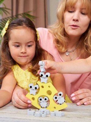 Игра "Мышиные качели" в жестяной коробочке серия "Baby Toys games"