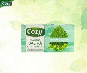 Чай черный   с мятой 20 пак по 2 гр
