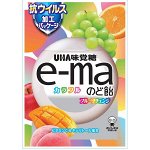 UHA E-mao Fruit Change - фруктовые леденцы от боли в горле