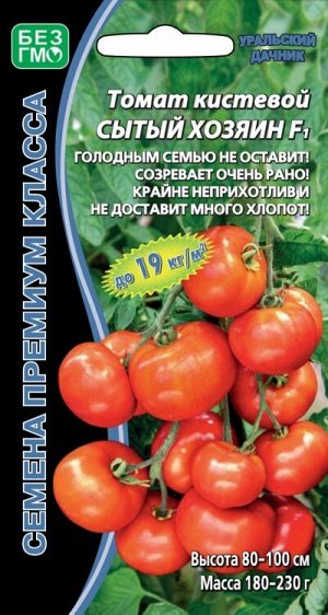Уральский дачник / Томат Сытый Хозяин F1 кистевой (УД) Новинка ...