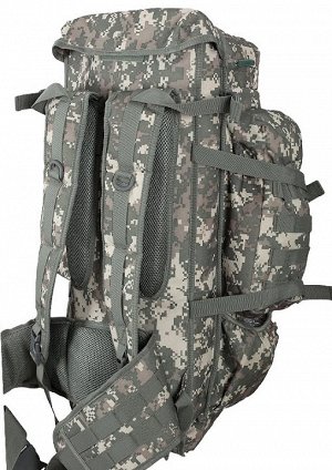 Рюкзак с чехлом для винтовки (камуфляж ACU, 75 л) (CH-10) №62(32) - Материал – качественный водонепроницаемый нейлон Cordura 1000D. Рюкзак большого размера, с регулируемым чехлом под оружие. Проверенн